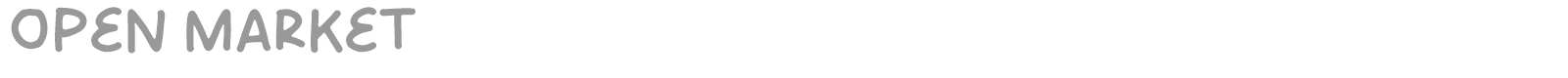 Open Market font preview
